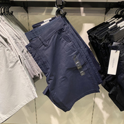 CK Calvin Klein 男士夏季商务休闲简约纯色弹力短裤直筒裤