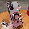 红米note11手机壳5G高端渐变闪粉时尚适用Redminote11pro创意磁吸支架全包5g国内超薄软壳防摔奢华保护套