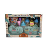 梦幻城堡灯光趣味小屋小女孩公主娃娃过家家玩具礼盒套装3岁4
