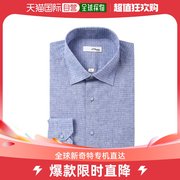 韩国直邮S.T.Dupont 衬衫 Dupont 男士 衬衣 麻面料的 条子 普