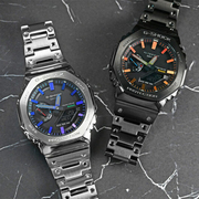 卡西欧太阳能手表40周年纪念全金属，系列蓝牙男表gm-b2100pc-1a