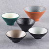。日式密胺斗笠碗商用塑料仿瓷，汤面碗饭碗，面馆拉面碗汤粉拌面米线