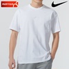 Nike耐克短袖男夏季白色纯棉运动服宽松透气半袖T恤DO7393