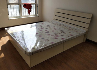 只发天津箱体床，现代简约双人床，单人床高箱床外环内免费送货