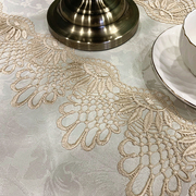 蕾丝茶几桌布欧式布艺餐桌布现代简约客厅长方形套罩北欧风盖布