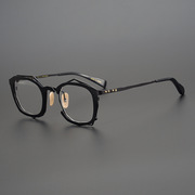 限量日本方框设计师眼镜不规则，形状眼镜框小众，文艺镜架可配近视