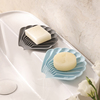 贝壳创意沥水垫导流迷你排水垫家用浴室洗手台置物垫肥皂洗漱垫