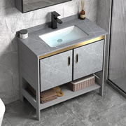 太。空户铝脸盆柜组合一小型家洗用式陶瓷盆体落地洗手卫间洗生漱