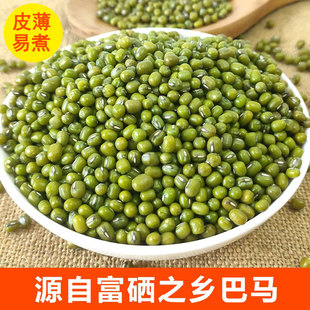 巴马绿豆小绿豆农家笨绿豆五谷杂粮熬粥绿豆汤原材料500g