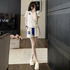 高级感时尚休闲运动服套装女夏季韩版宽松洋气减龄短袖短裤两件套