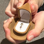 ins创意胡迪帽子戒指盒首饰盒情人节礼物惊喜求婚礼物盒摆件道具