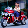 儿童摩托车女宝宝电动车充电玩具车可坐人3岁小男孩三轮车电瓶车