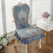 厂欧式餐桌布椅垫椅套奢华椅子，垫子靠背一体坐垫，连体歺椅m垫梳促