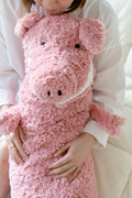 妙home大码粉色毛绒可爱猪，长条形毛绒公仔大抱枕，大玩偶睡觉抱睡枕