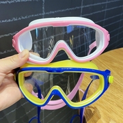 儿童泳镜男女童高清大(高清大)框游泳眼镜，防水防雾男孩专业潜水护目镜装备