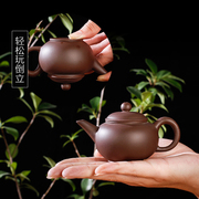 宜兴朱泥紫砂壶单壶手工茶功夫，大容量过滤小号茶壶西施壶茶具套装