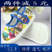 春1-2岁男女婴儿学步鞋儿童，老北京单鞋，宝宝手工千层底软底小布鞋
