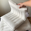 超柔绒低枕保护颈椎成人48*74cm羽丝绒，软枕纯色立体工艺枕头枕芯
