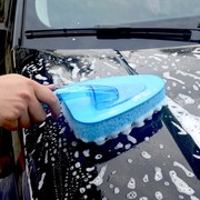 洗车海绵刷子带手柄汽车用蜡拖不伤车漆大号吸水海绵擦车清洁用品