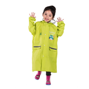 imate亿美YC130环保儿童背包雨衣带可调节书包位防撞反光条