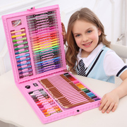 水彩笔套装画笔礼盒幼儿园，初学者彩色笔72色儿童，绘画蜡笔小学生小