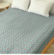 大尺寸床笠 水洗纯棉绗缝夹棉双人床床单床罩床垫套床品 四季可用