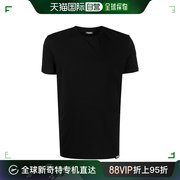 香港直邮Dsquared2D二次方男士T恤黑色百搭日常圆领D9M204480014