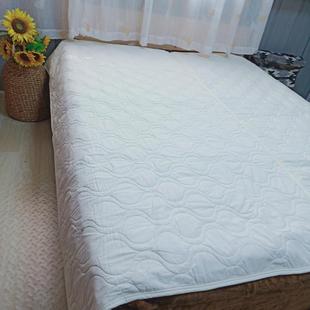 出口天然蚕丝纯棉拼接床褥垫榻榻米床垫防滑垫床护垫席梦思保护垫