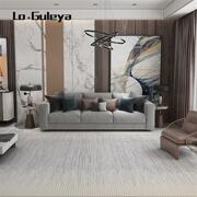 地毯现代简约客厅北欧卧室家用沙发茶几垫条纹床边毯高级专用