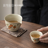 中式手绘草堂公道茶杯功夫茶具，陶瓷茶海公道，杯家用单个分茶器公杯