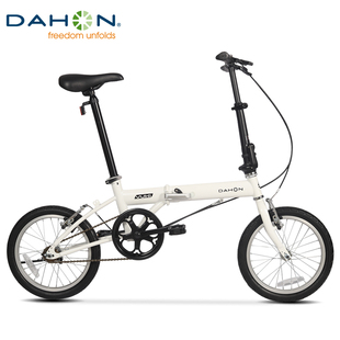 dahon大行16英寸迷你城市，通勤折叠自行车，成人男女式学生小轮单速