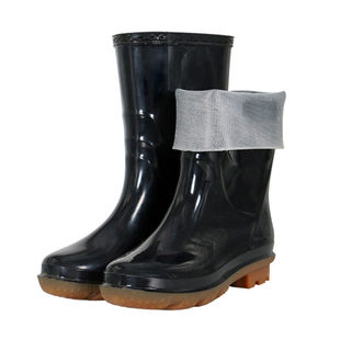 中筒雨鞋胶鞋防滑水靴防水鞋女士雨靴MZZ-802845