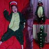 儿童恐龙衣服演出服动物，连体睡衣成人男女亲子装，幼儿园宝宝万圣节