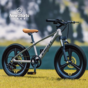 20寸镁合金自行车一体轮变速碟刹减震脚踏单车玩具礼物儿童山地车