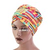 非洲风印花头巾帽长筒围巾裹头帽民族包头帽女African headscarf