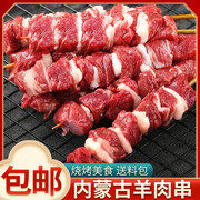 新鲜羊肉串户外烧烤食材半成品烤串家庭烧烤套餐肉串商用好肉