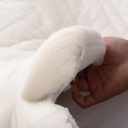 纯棉花新疆长绒棉被加厚手工，单人全棉垫被天然被芯冬被子棉絮床垫