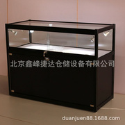 北京展柜厂黄金珠宝柜台展示柜透明玻璃，烟酒产品陈列展架饰品柜子