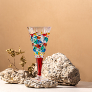  意大利进口ZECCHIN杯子 冰川系列高脚杯酒杯设计师杯子