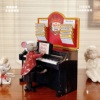 美国mr.christmas小老鼠弹钢琴音乐盒，八音盒女孩男孩儿童生日礼物