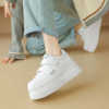 元气珠珠7厘米增高小白鞋女小个子厚底松糕板鞋CD63158
