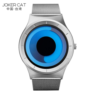jokercat个性虫黑洞创意，小众手表ins风男大学生设计无指针概念电
