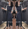 香港欧洲站秋冬款时尚气质衬衫两件套裙女通勤圆领无袖显瘦连衣裙