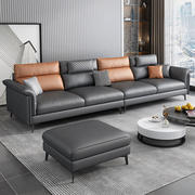 现代简约科技布沙发小户型客厅一字直排北欧轻奢布艺沙发组合套装