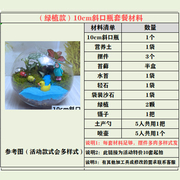 速发创意苔藓微景观生态瓶diy材料 多肉组合植物绿植盆栽桌面