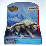 雪狼42452德国schleich思乐神兽，怪兽魔幻骑士仿真动物模型玩具