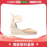 香港直邮潮奢 ManebÍ 女士圆头坡跟鞋
