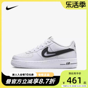 Nike耐克男鞋女鞋AIR FORCE GS 1大童空军一号运动童鞋DR7889-100