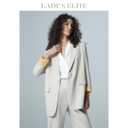 LadySElite蔡文静同款西装外套女休闲OL风2023通勤高级感西服套装