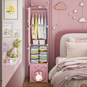 儿童衣柜衣服收纳柜家用卧室女孩宝宝婴儿小衣橱简易塑料储物柜子